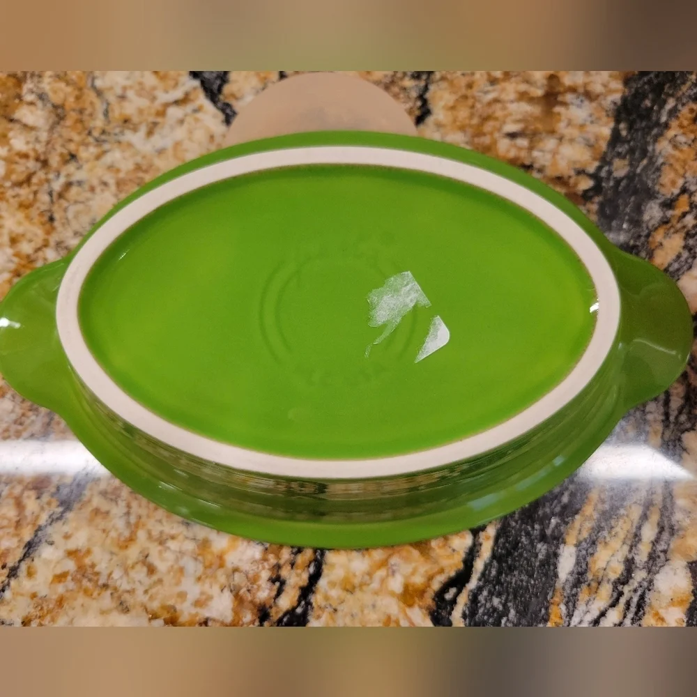 Fiesta 9 1/8 Inch Oval Individual Casserole 13 OZ Shamrock